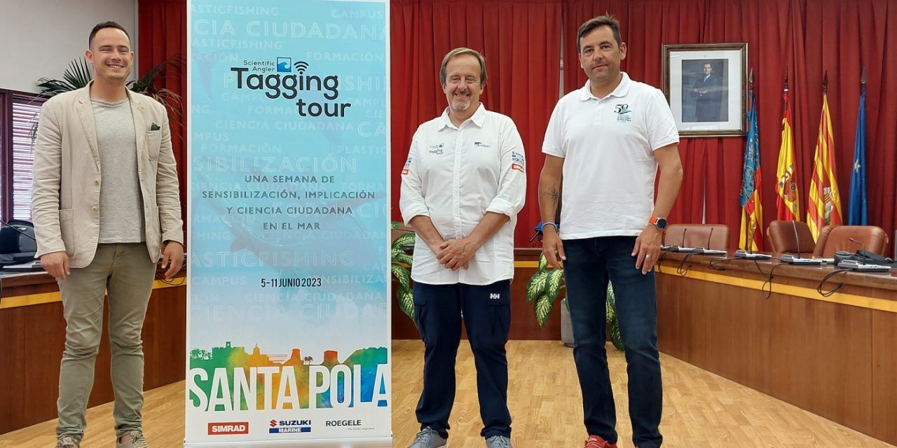 Santa Pola acoge un evento de investigación marina a través de la pesca deportiva de atunes