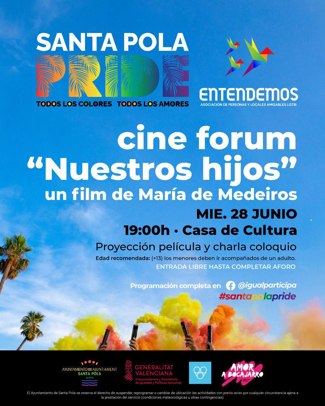 Cine forum “Nuestros hijos”, un film de María de Medeiros