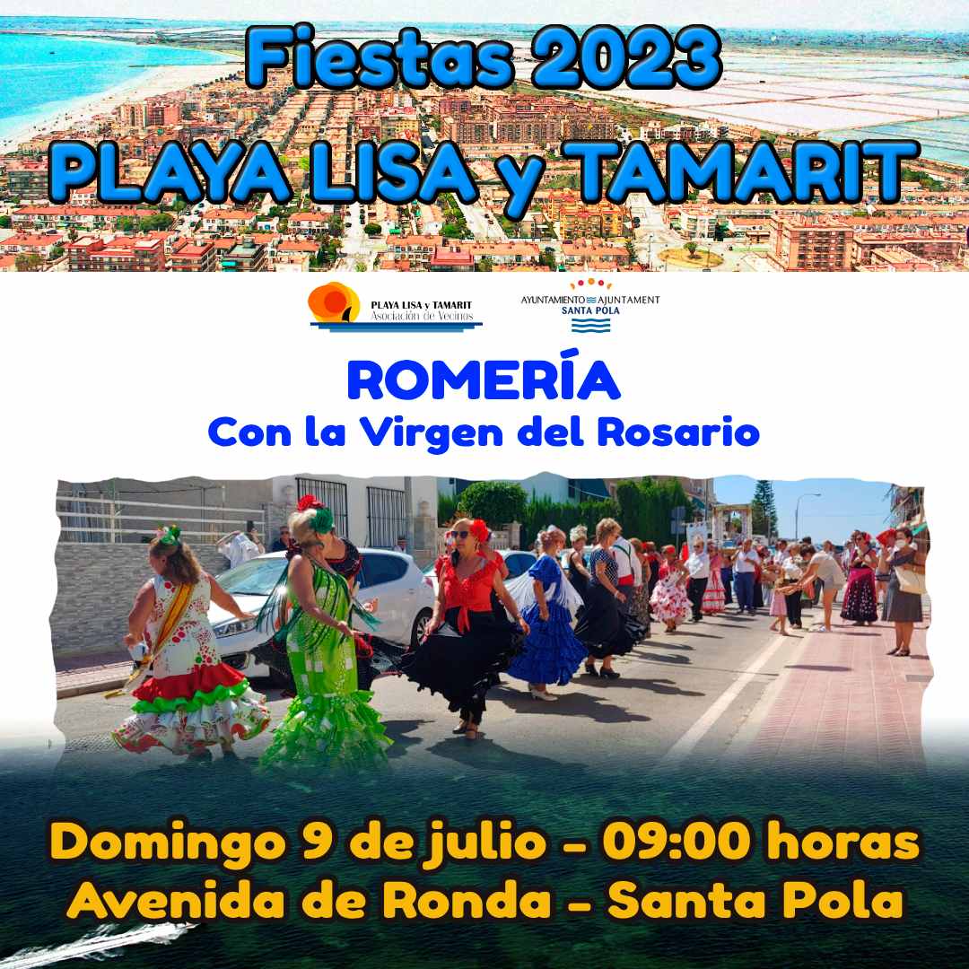 Romería con la Virgen del Rosario