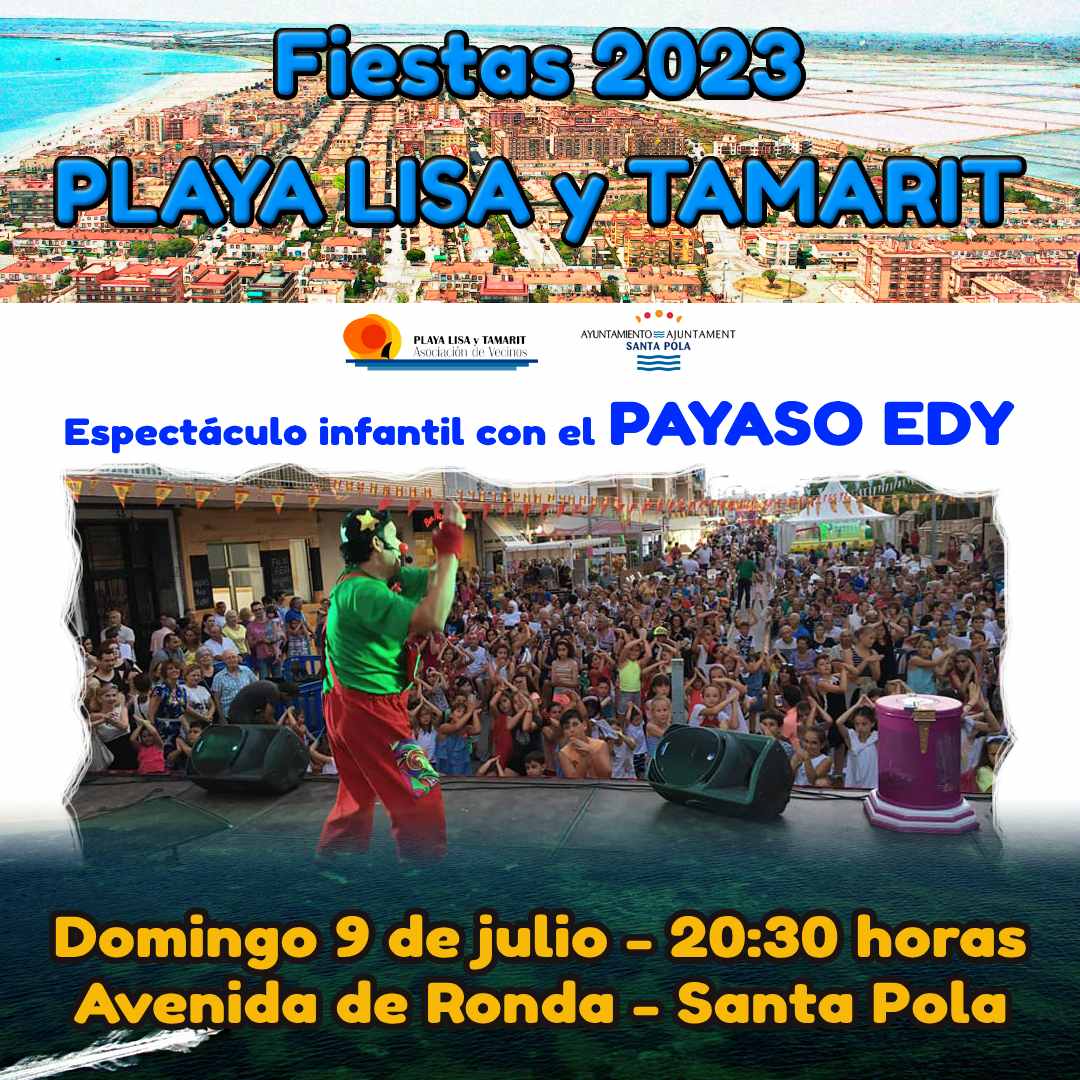 Show infantil con el Payaso Edy